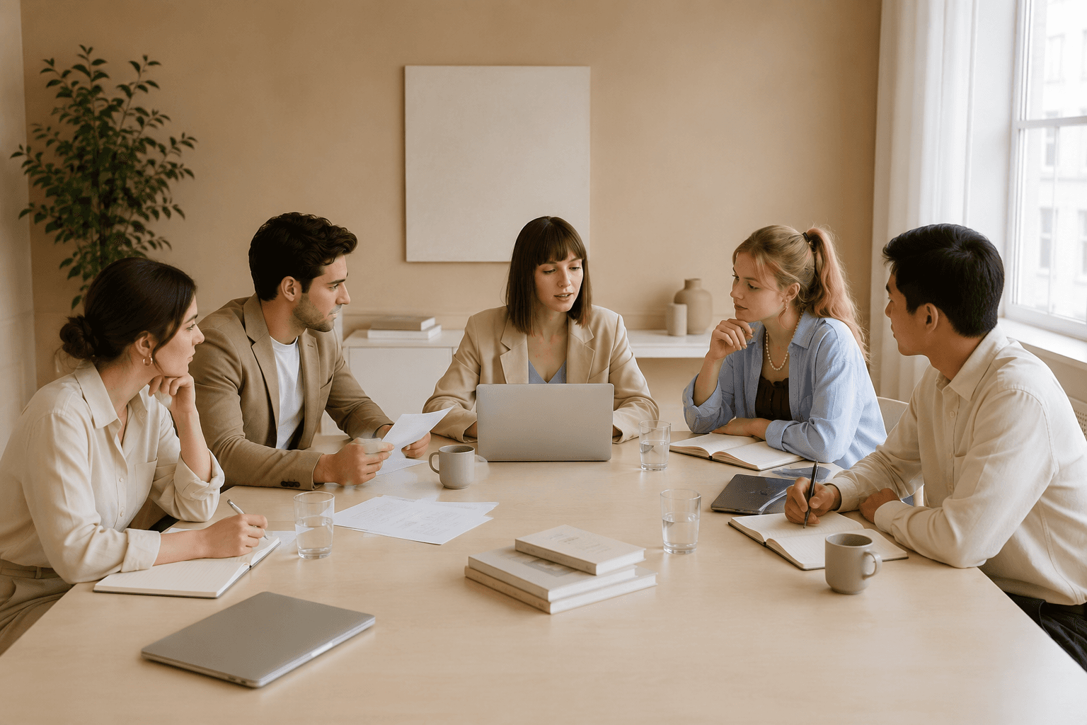 Realtime Software team at work in the New York office